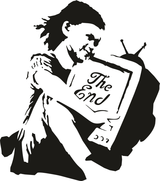 9152, Banksy, The end girl