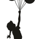 9154, Banksy, Flying balloon girl