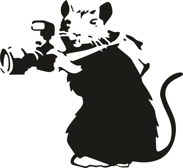 9167, Banksy, Rat with camera