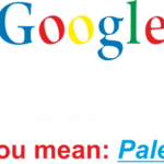 8472, Google web search Israel did you mean Palestine