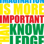 8551, Imagination is more important than know ledge