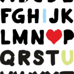 8672, Alphabet, I love u hard