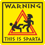 8729, Warning this is Sparta, Sign