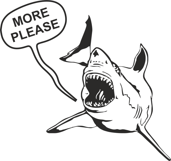 8828, More please, Shark