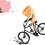 8852, Ιce cream goes for a bike ride