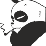 8984, Panda smoking